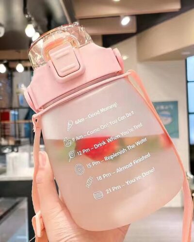 1200ml New quotes printed trendy water bottle for kids and adults
