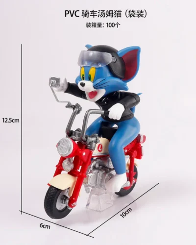 Tom with Mini Bike Action Figure For kids