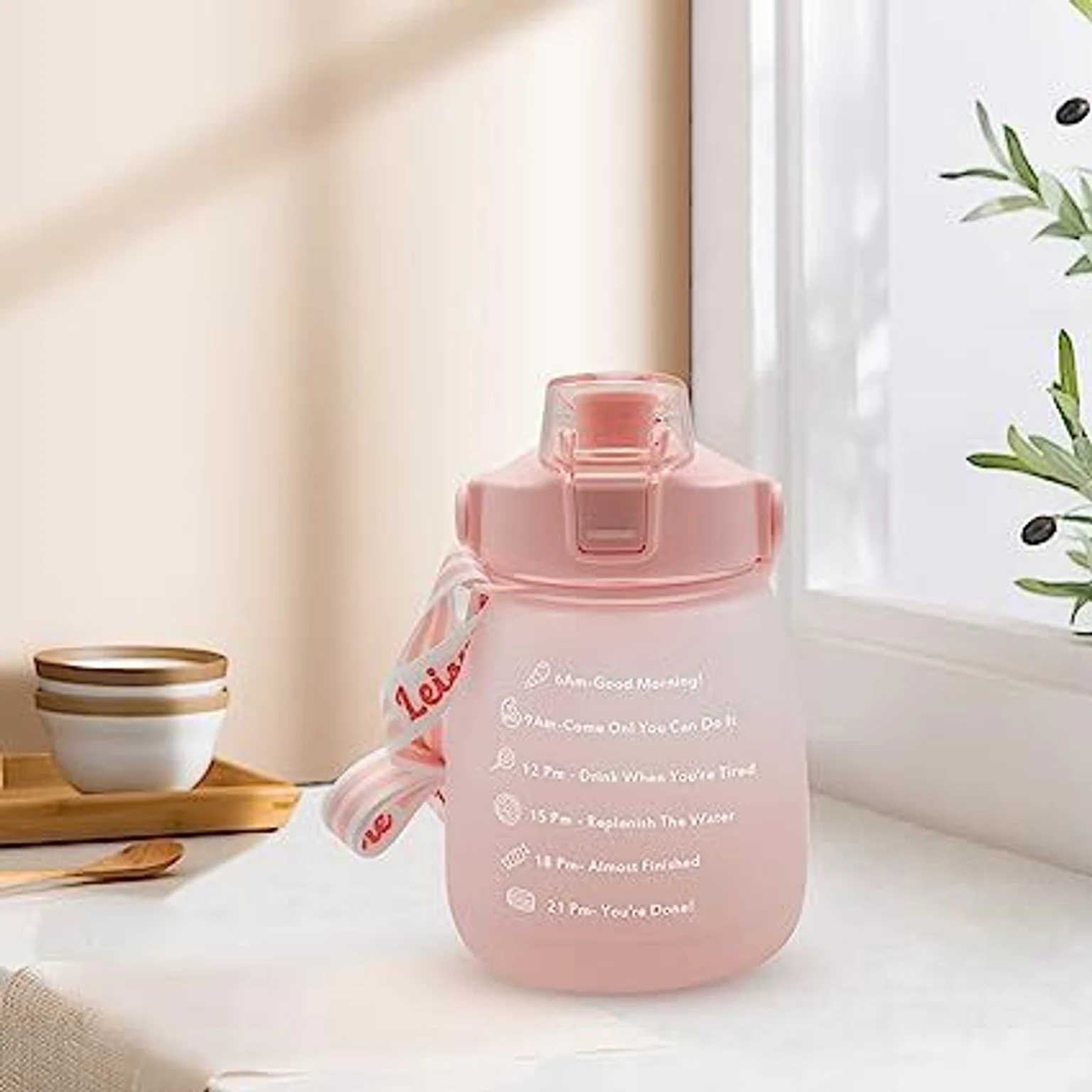 Quotes Printed Water Bottle For Boys and Girls