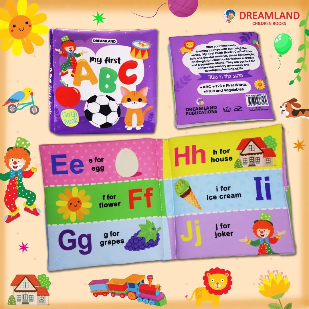 ABC Cloth books for Baby