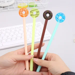 6pc of cute Doughnuts Gel Pen for Kids