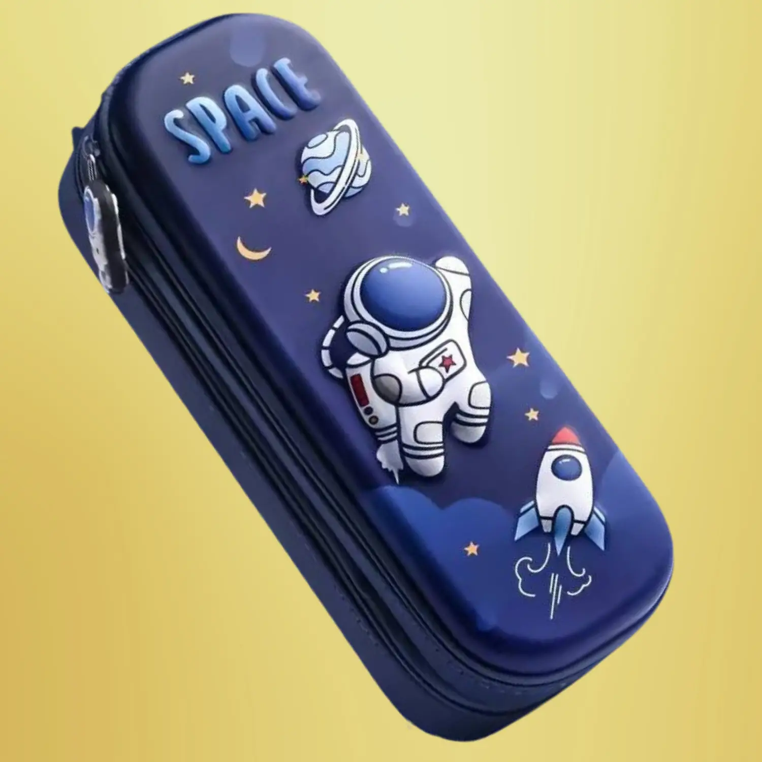 Astronaut Hard Shell Pencil Box for Boys and Girls